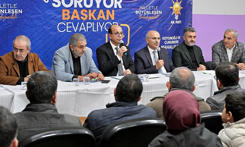 Malatya Hızla Ayağa Kalkıyor: Mahalle Toplantılarına Yoğun İlgi