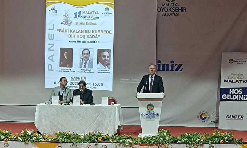 Malatya Kitap Fuarı'nda Yavuz Bülent Bâkiler Konuşuldu