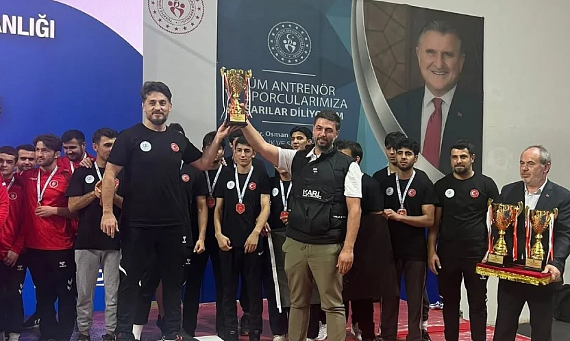 Malatya Levent Kanyonu Spor Kulübü, Greko-Romen Güreş 2. Liginde 3. Oldu