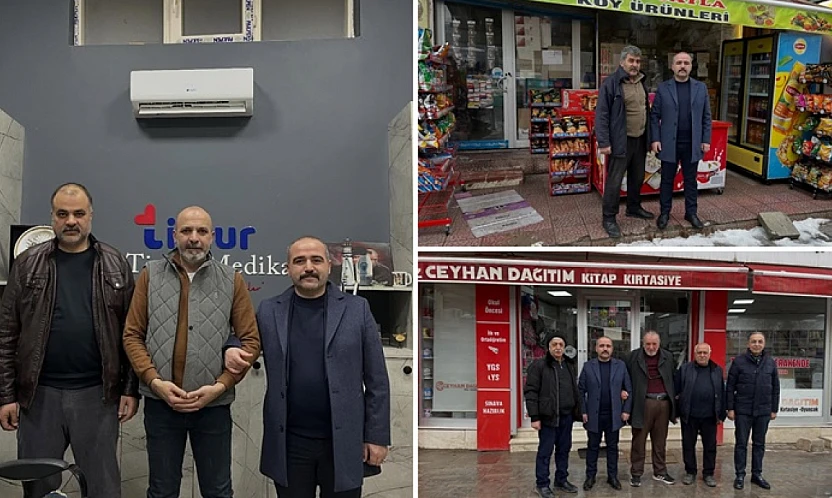 Malatya Sevdalısı Turgay Şengönül'ün Esnaf Ziyaretleri Sürüyor