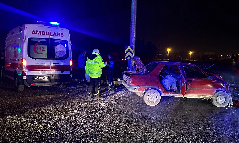 Malatya–Sivas Karayolu'nda İki Araç Çarpıştı: 4 Yaralı