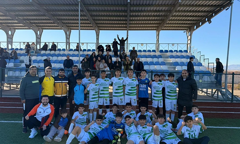 Malatya U14 Futbol Şampiyonu Doğanşehir Belediyespor Oldu