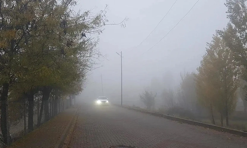 Meteoroloji'den sağanak ve sis uyarısı