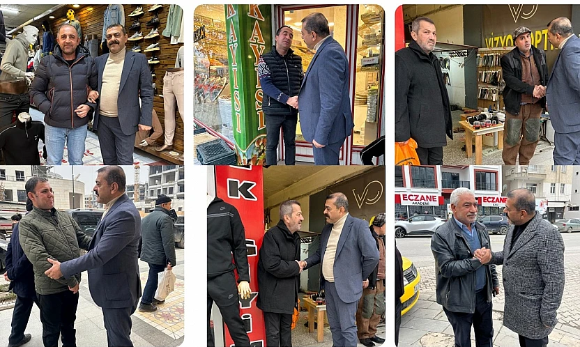 MHP Battalgazi İlçe Teşkilatı'ndan Esnaf Ziyareti: 'Komşum Nasılsın' Programı Yoğun İlgi Gördü