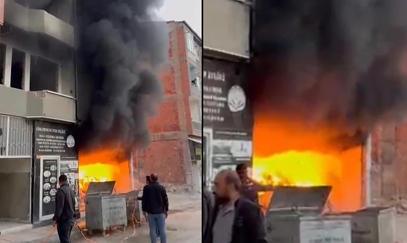 Niyazi Mahallesi'nde Akşam Saatlerinde Yangın Alarmı
