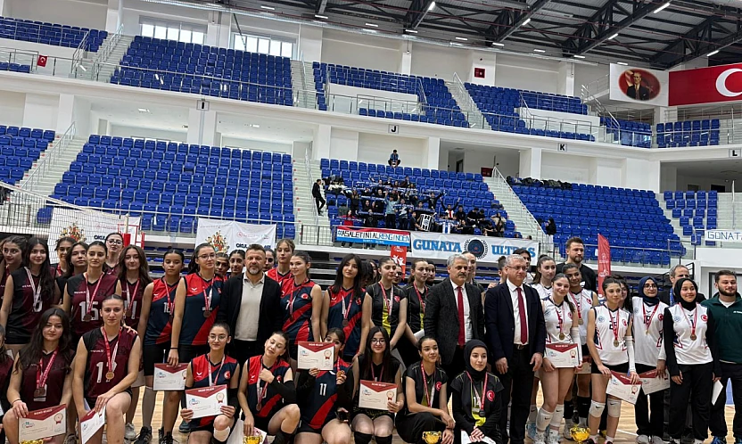 Okul Sporları Voleybol Genç Kızlar İl Birinciliği Tamamlandı