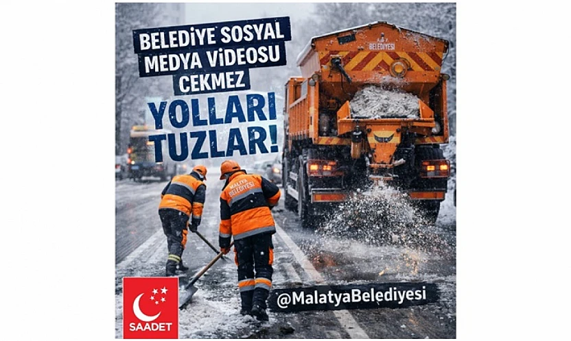 Paşahan: 'Malatya'da Yaşanan Kazalar Kar Değil, İhmal Sonucudur'