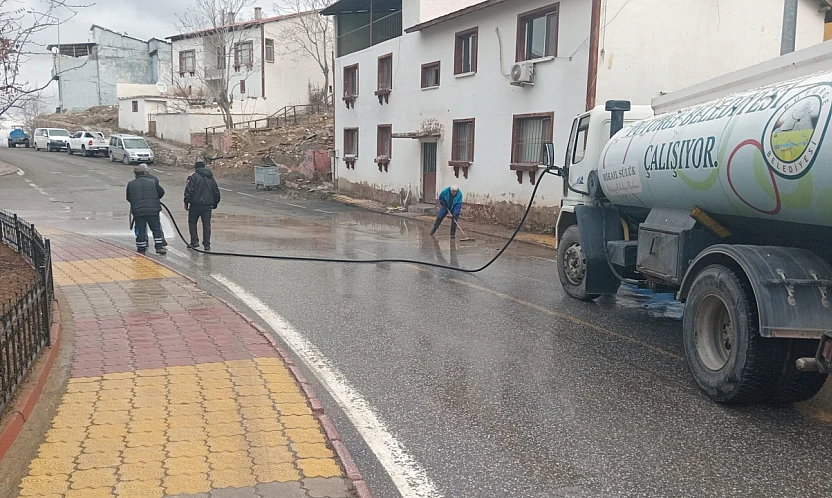 Pütürge'de Temizlik Çalışmaları Hız Kazandı