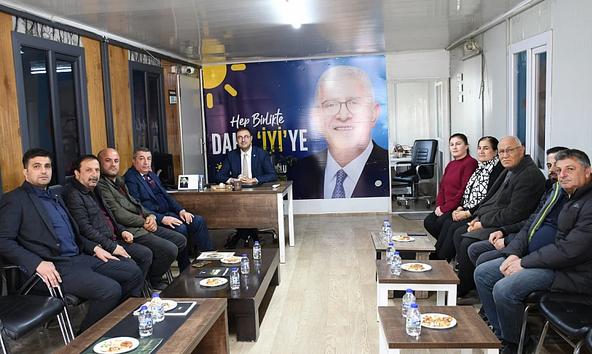 Ramazan Özcan'dan İYİ Parti İl Başkanlığı'na Ekonomi Odaklı Ziyaret