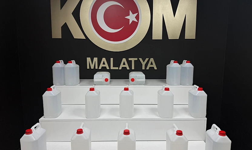 Sahte Alkol Operasyonu: 76 Litre Etil Alkol Ele Geçirildi