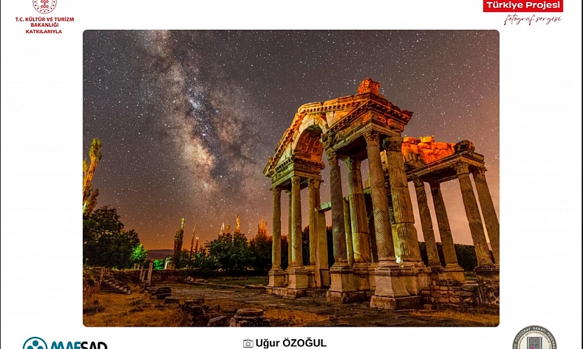 Tarih ve Doğa Yıldızlar Altında Fotoğraflandı