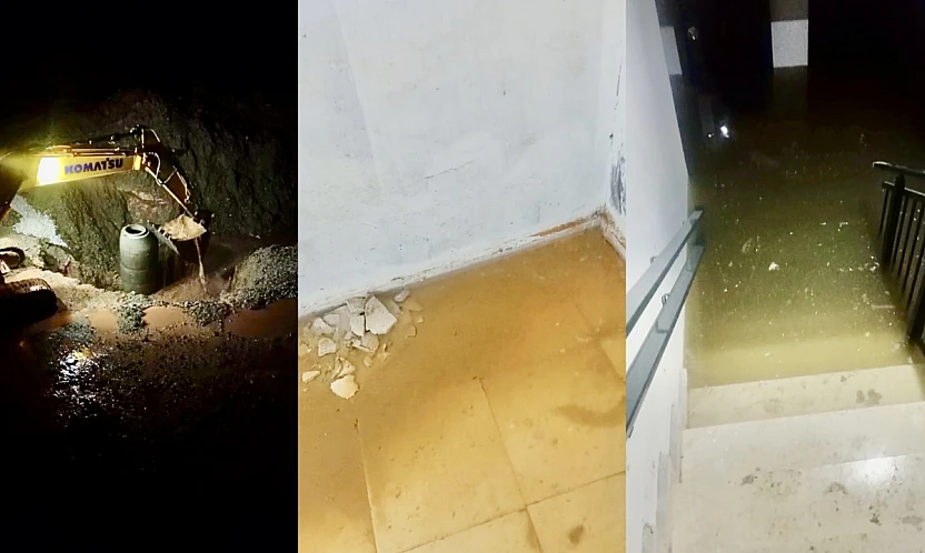 TOKİ Konutlarında Alarm: Makine Dairelerini Su Bastı