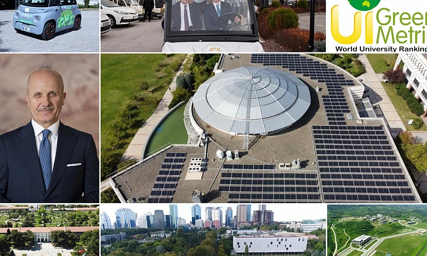 Türkiye üniversiteleri yeşil dönüşümde Avrupa'da birinci, dünyada ikinci sırada