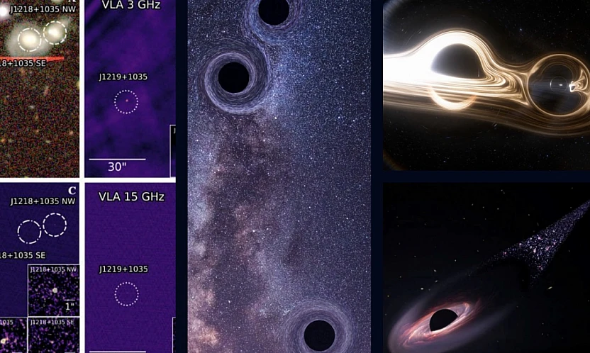 Üç Galaksinin Çarpışması