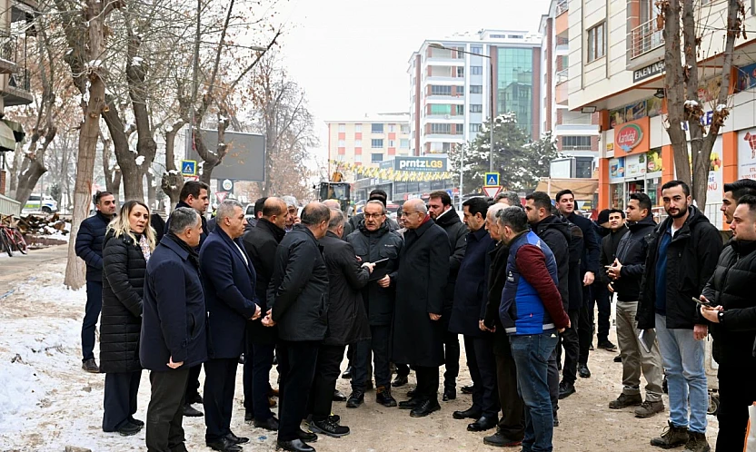Vali Yavuz'dan Fuzuli Caddesi Esnafına Ziyaret
