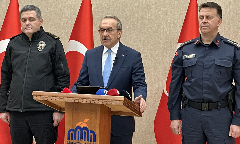 Yoğun Kar Yağışı Nedeniyle Malatya'da Trafik Kısıtlaması