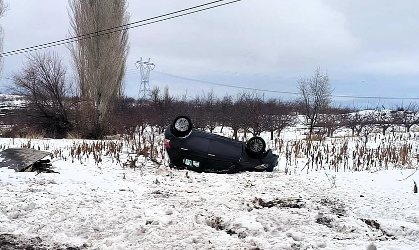 Yola Çıkan Kuş Sürüsü Kazaya Neden Oldu